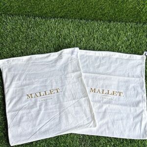 MALLET. LONDON Luxury Designer Dust Bags Shoes Travel Storage